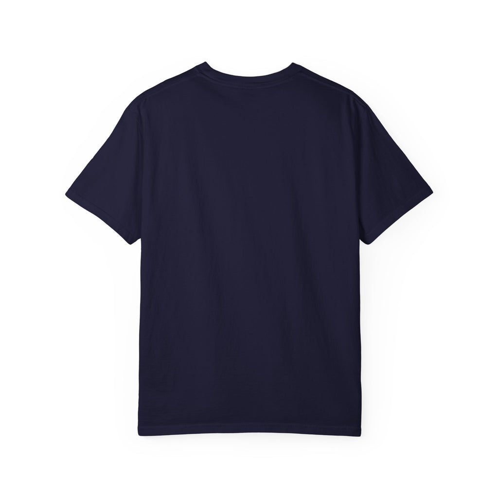 Camiseta con retrato — Ilustración de una mujer sonriente y colorida