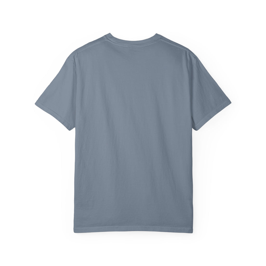 Camiseta con retrato — Ilustración de una mujer sonriente y colorida