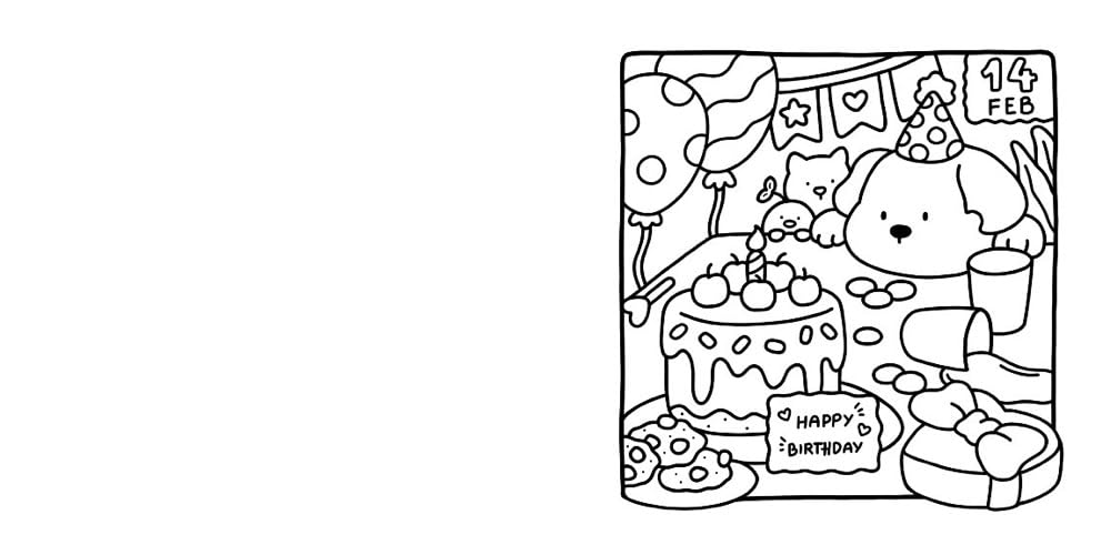 Coco Wyo Cozy Cuties Libro para Colorear para Adultos y Niños