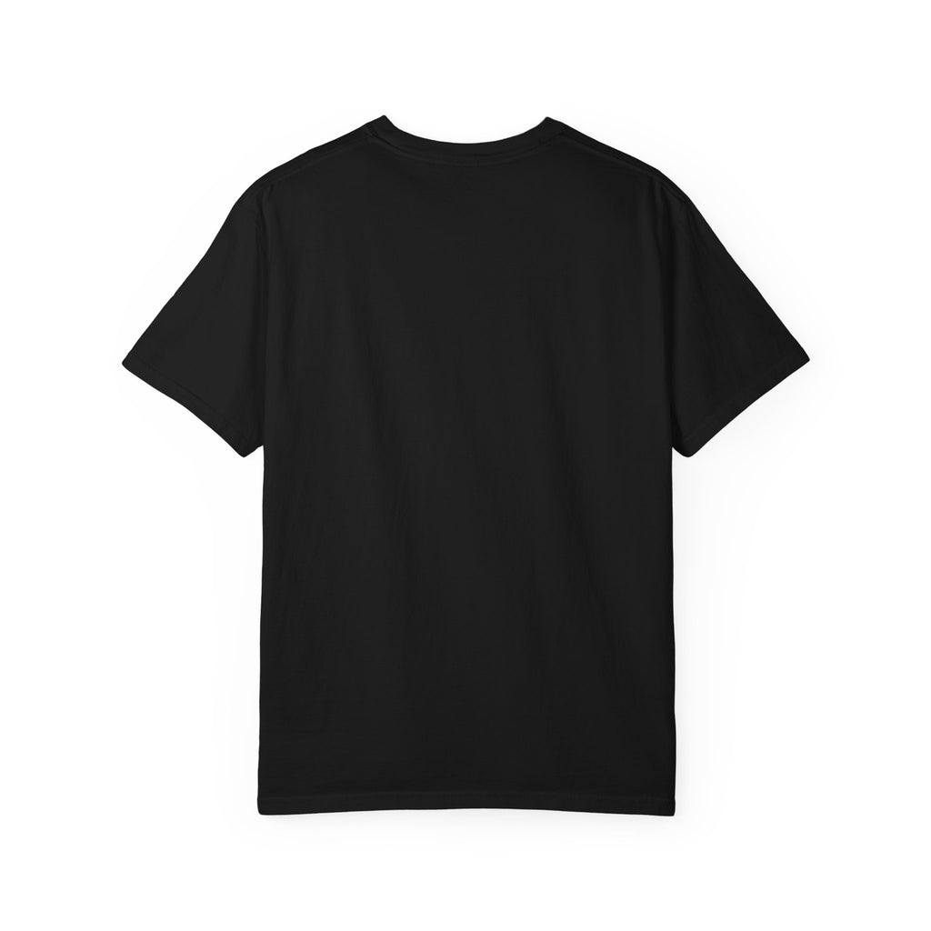 Camiseta con retrato — Ilustración de una mujer sonriente y colorida