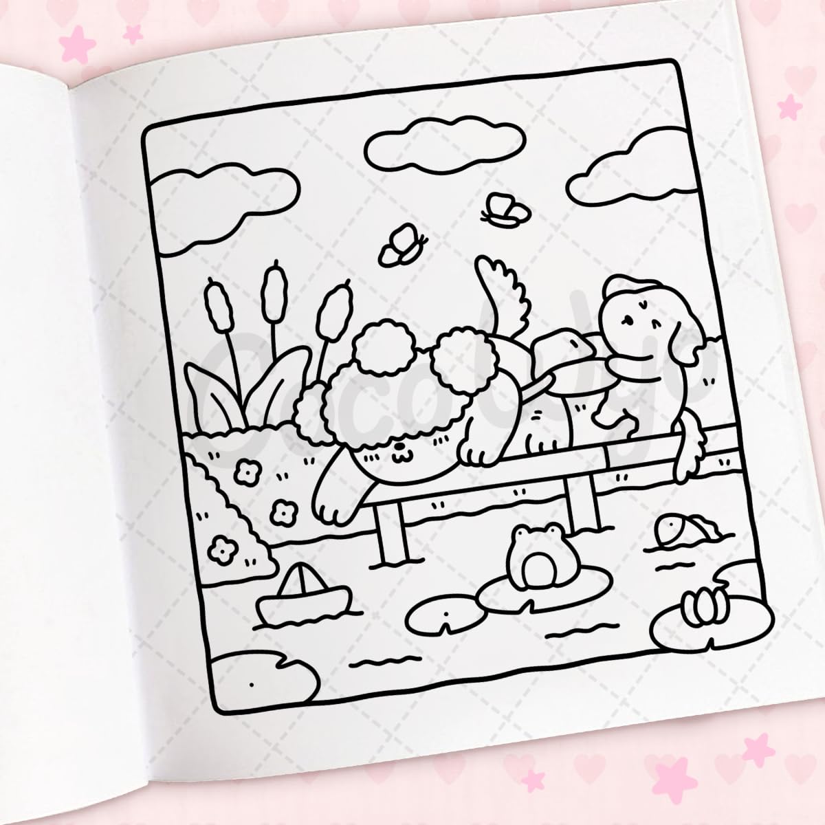 Coco Wyo Cozy Cuties Libro para Colorear para Adultos y Niños