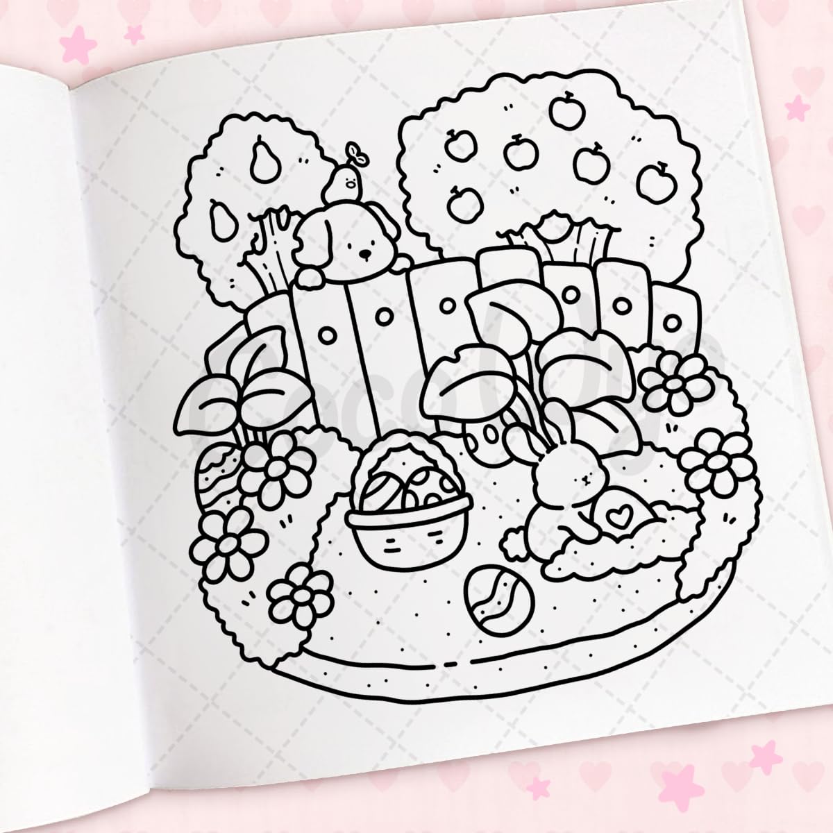 Coco Wyo Cozy Cuties Libro para Colorear para Adultos y Niños