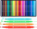 Marcadores de Doble Punta para Arte y Dibujo