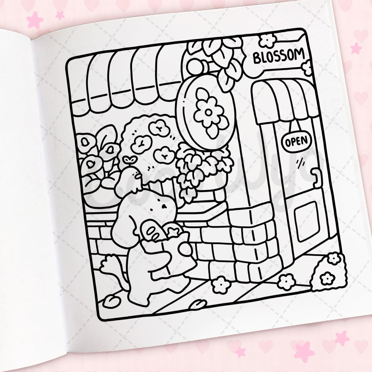 Coco Wyo Cozy Cuties Libro para Colorear para Adultos y Niños
