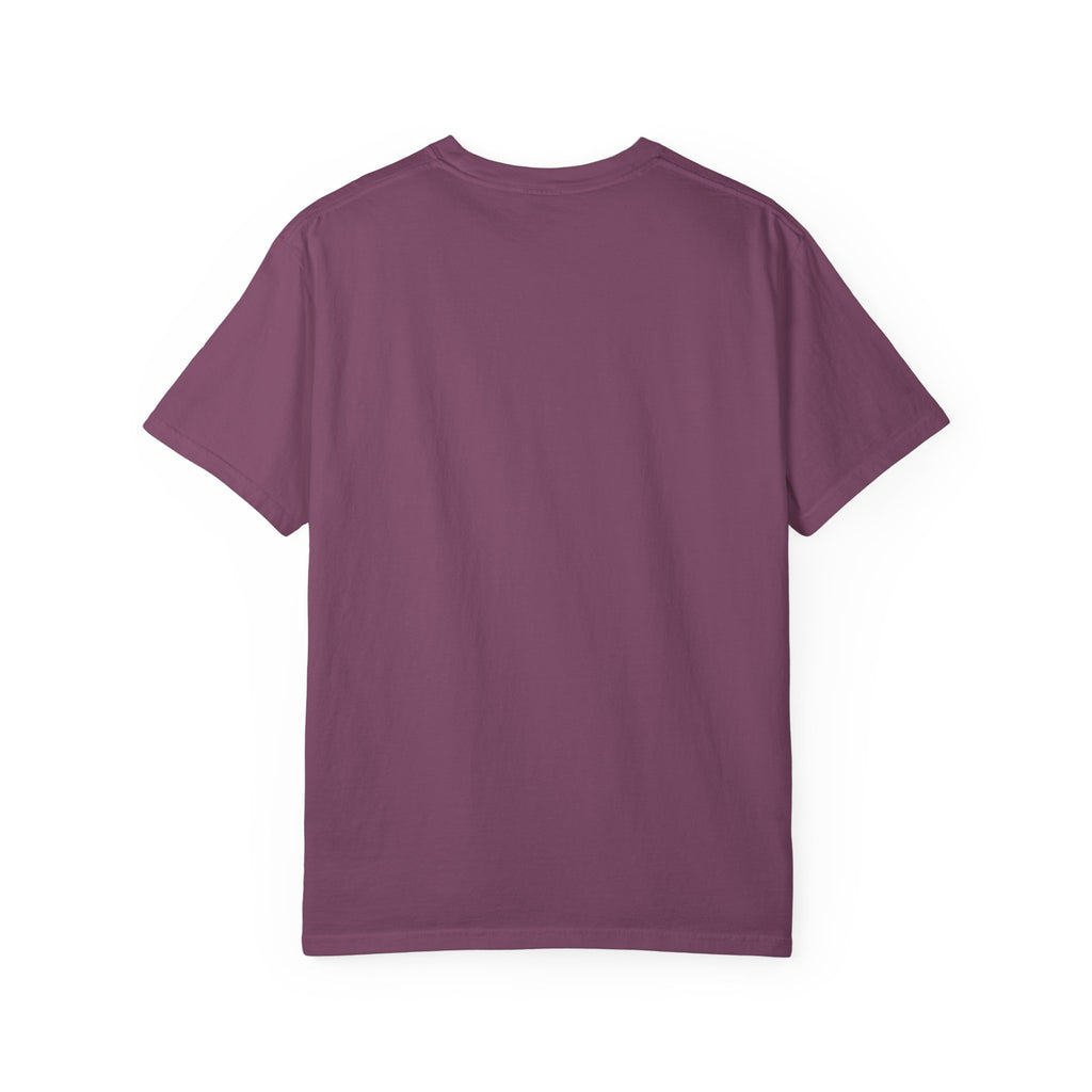 Camiseta con retrato — Ilustración de una mujer sonriente y colorida