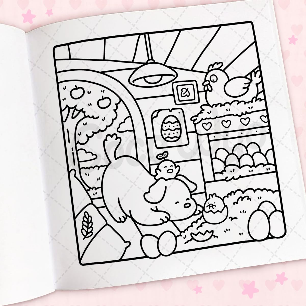 Coco Wyo Cozy Cuties Libro para Colorear para Adultos y Niños