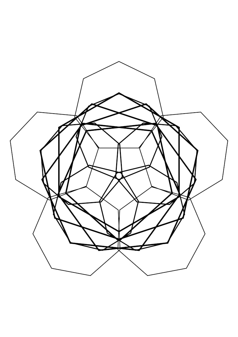 Mandalom Vol. 1: 22 Mandalas Geométricos para colorear (PDF)